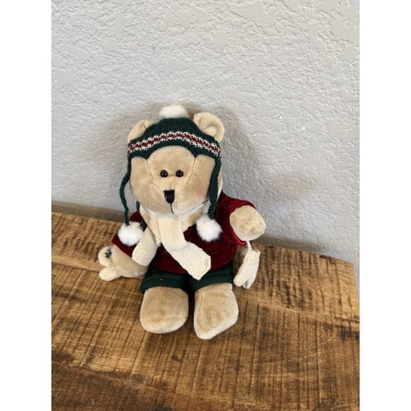 2005 Starbucks Bearista Brown Bear Winter 42nd EDITION 10” Stuffed Teddy - Picture 3 of 10